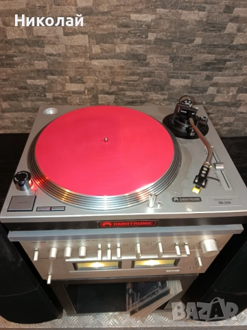 Грамофон Omnitronic DD-2250 direct drive, снимка 4 - Грамофони - 52798055