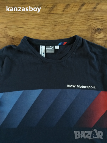 PUMA Men's BMW MSP Graphic Tee - страхотна мъжка тениска 2ХЛ, снимка 2 - Тениски - 36561621