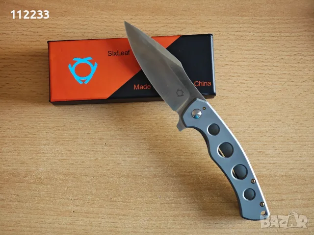 Чисто нов нoж Six Leaf