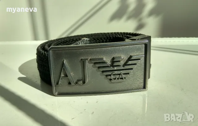 Armani Jeans , оригинален , мъжки колан от Италия. , снимка 6 - Колани - 47355386