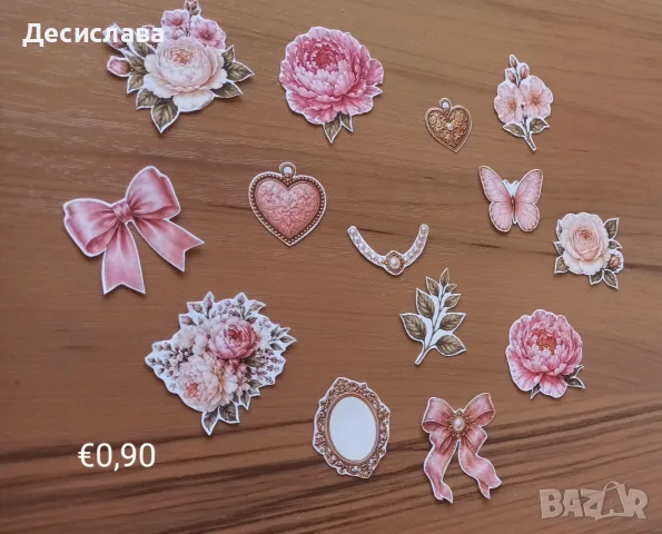 Творчески комплект с изрязани елементи от картон, снимка 5 - Други - 56320836