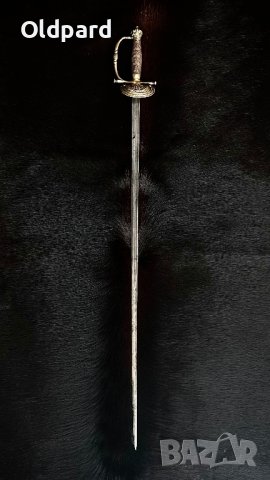 Староанглийски меч.  19 в. (преди 1876 г), снимка 3 - Антикварни и старинни предмети - 39454111