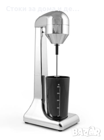 ✨Миксер за фрапе Rosberg Premium RP51163D, 100W, 450мл.мерителна чаша, Хромирана , снимка 1