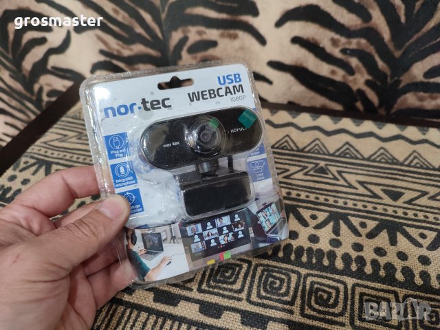 НОВО! USB Webcam (FULL HD 1920-1080P), снимка 4 - Други - 36696681