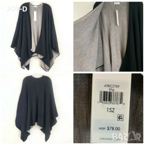 Calvin Klein пончо , връхна дреха, снимка 3 - Палта, манта - 30694293
