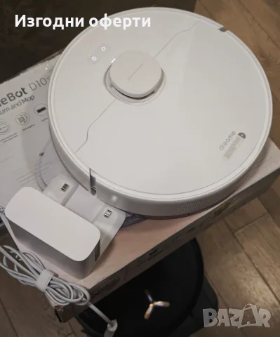 ЧИСТО НОВА Прахосмукачка Робот DreameBot D10s , снимка 5 - Прахосмукачки - 55780380