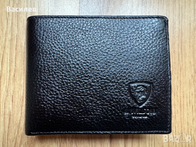 J. Wilson мъжки портфейл портмоне естествена кожа внос Англия, снимка 5 - Портфейли, портмонета - 53113950