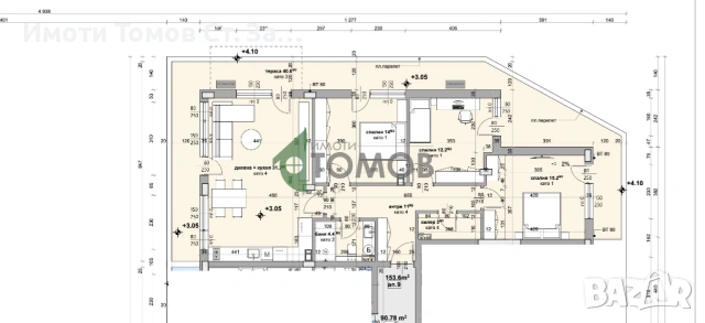 Четиристаен апартамент в кв. Аязмото БЕЗ КОМИСИОННА , снимка 2 - Апартаменти - 53996037