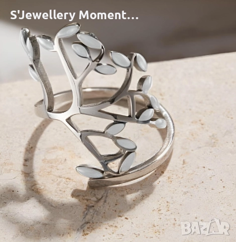 Сребърен пръстен 925 Tree of Life, снимка 4 - Гривни - 47810052