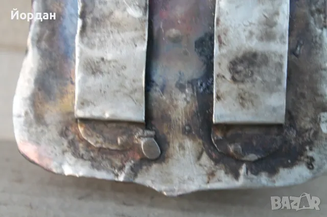 Сребърна паласка барутница, снимка 12 - Колекции - 47882196