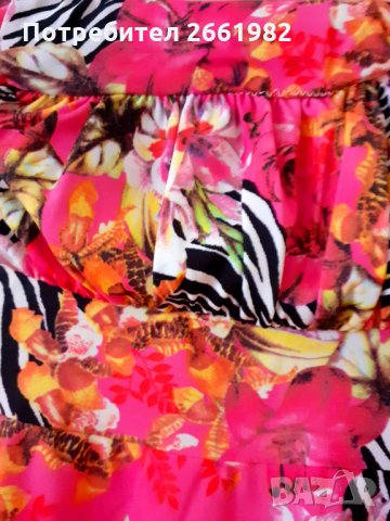 Прекрасна дълга рокля на цветя, снимка 6 - Рокли - 32025360