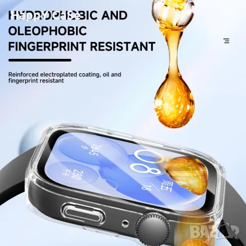 Huawei Watch Fit 3 / Твърд удароустойчив кейс с протектор, снимка 5 - Смарт гривни - 45838102