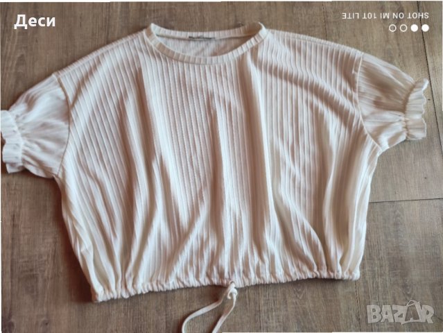 РАЗПРОДАЖБА къса блузка на Zara