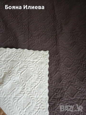 Двулицеви шалтета за спалня - 16лв, снимка 2 - Покривки за легло - 53250885