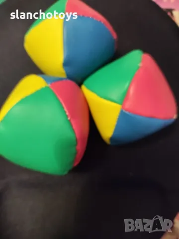  Топки за жонглиране,меки,пълни с ориз, снимка 1