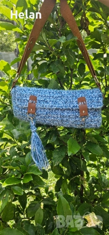 Дамски чанти плетени на една кука, снимка 15 - Чанти - 52060861