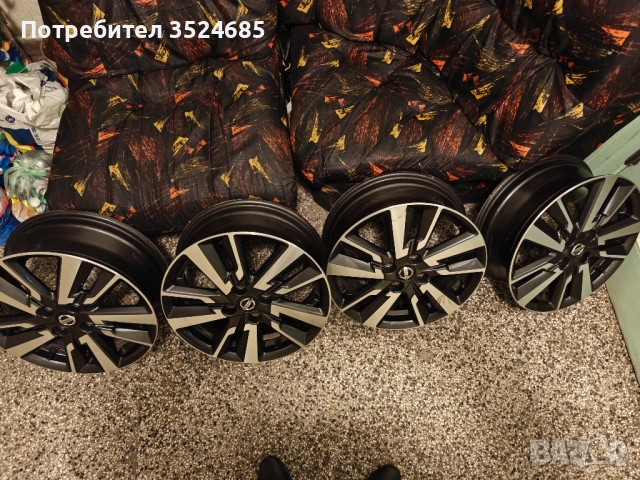 4 броя оригинални джанти на Нисан стават и за Рено Клио., снимка 6 - Гуми и джанти - 52210800