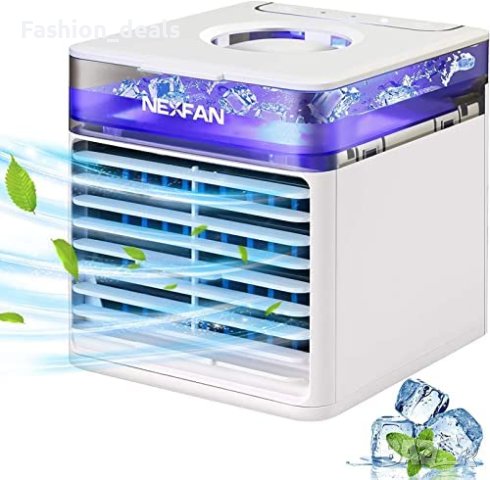 Нов Преносим охладител за въздух персонален мини климатик вентилатор, снимка 1 - Вентилатори - 40704026