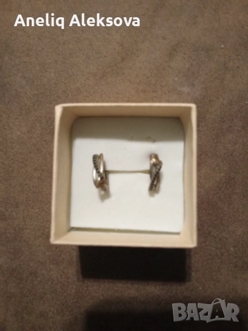 Сребърни обеци