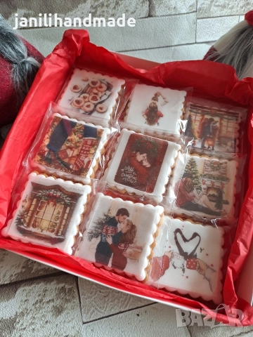 Меденки за любимия, любимата, коледни, снимка 4 - Коледни подаръци - 52685343