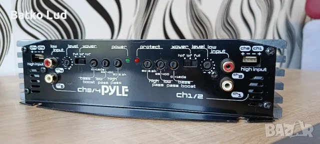 Усилвател Pyle QA 4400II, снимка 7 - Ресийвъри, усилватели, смесителни пултове - 55855070