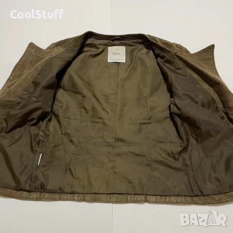 Дамско Кожено Яке Mango Genuine Leather Размер XS, снимка 3 - Якета - 52697157