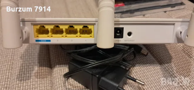 Tenda F3 Wi-Fi 4 Рутер N300 300Mbps с 3 Антени , снимка 2 - Рутери - 56167653