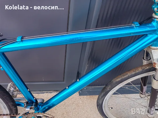 Алуминиев ретро планински велосипед 26 цола Manitou TranzX Deore, снимка 5 - Велосипеди - 55849256