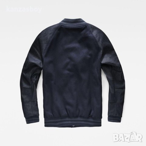 g-star rackam wool sports bomber - страхотно вълнено яке КАТО НОВО, снимка 3 - Якета - 42797568