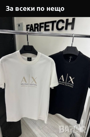 Armani Exchange Мъжка Тениска👕Мъжка Блуза С Къс Ръкав - Налични Различни Цветове Код SА Brand-7
