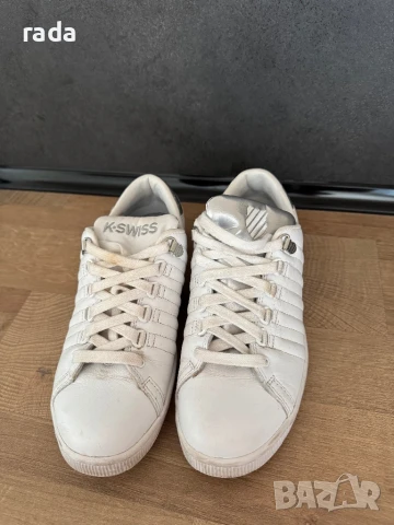 Кецове K Swiss, естествена кожа, номер 38, снимка 4 - Кецове - 49333008