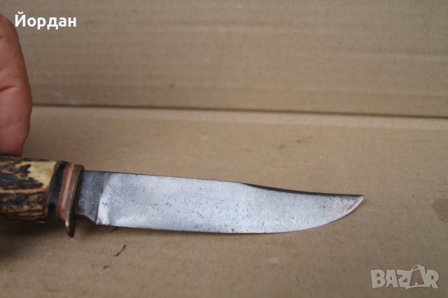 Немски ловен нож ''Doppelren Solingen'', снимка 9 - Антикварни и старинни предмети - 42611862
