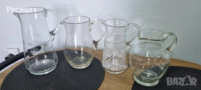 Ретро стъклени кани 