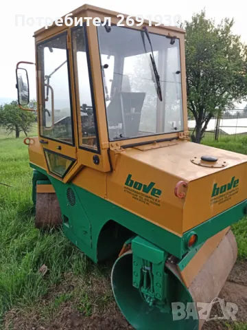 ВАЛЯК BOVE холандски, 4тона, вибрация и завиване на двата бандажа, снимка 2 - Индустриална техника - 48808884