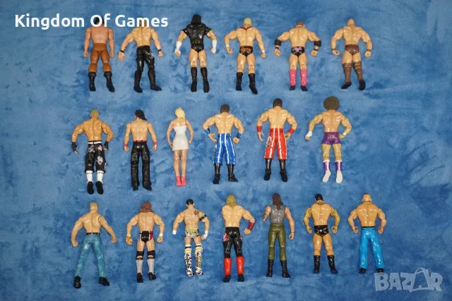 Кеч Фигури със ЗАБЕЛЕЖКИ Rusev/Edge/CM Punk/Val Venis/The Miz/Lana/Bobby Fish/Paul London/Triple H, снимка 8 - Колекции - 54320732