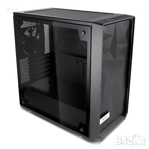 Перфектна кутия за геймърски компютър Fractal Design Meshify C Mini, снимка 1 - Захранвания и кутии - 42457285