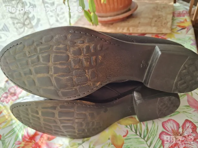 Боти естествена кожа, снимка 4 - Дамски боти - 46835022