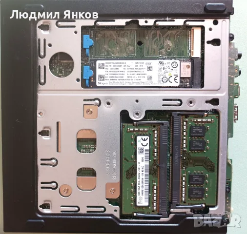 Lenovo ThinkStation P330 Tiny (S/N: PC1CD287), снимка 4 - Работни компютри - 55770349