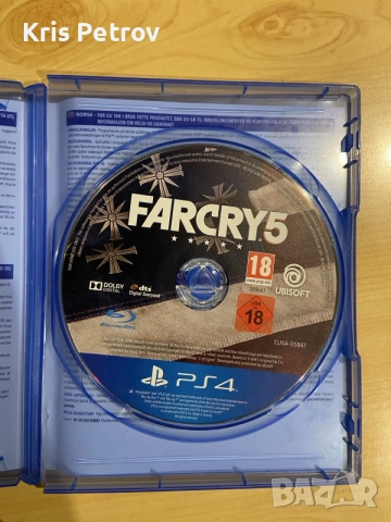 Игра За PS4 Far Cry 5, снимка 3 - Игри за PlayStation - 55838722