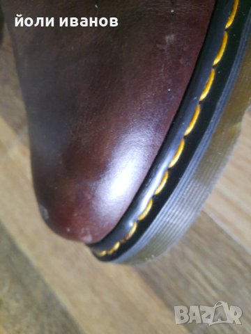 DR. MARTENS-ботуши кожени,шити 47 номер, снимка 4 - Маратонки - 44447951