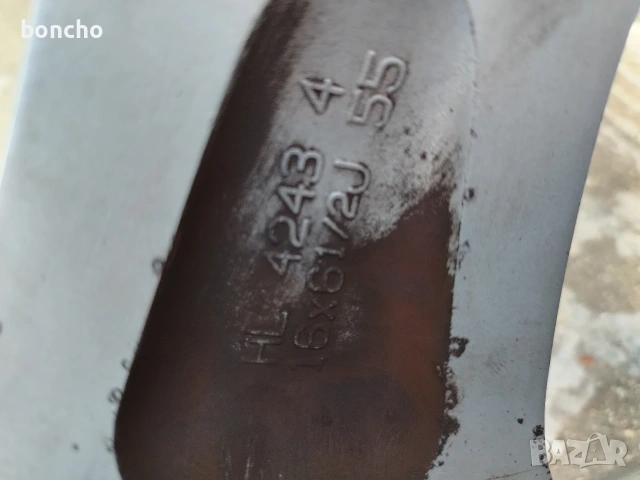 Оригинални джанти за хонда 16 цола 5х114.3 отвор 64.1 със летни гуми дот 24г, снимка 5 - Гуми и джанти - 53931150