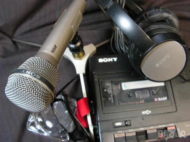 Динамичен микрофон  “Sony”  FV4T -  ползван, снимка 3 - Микрофони - 48665294