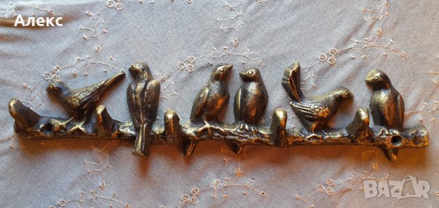 Голяма чугунена закачалка 1.2кг , снимка 2 - Закачалки - 29701933