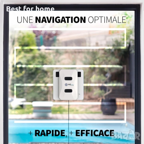 Професионален Робот за Почистване на Прозорци EZIclean® Windobot S5 Pro – С Двойни Пръскачки, снимка 2 - Други инструменти - 53088801