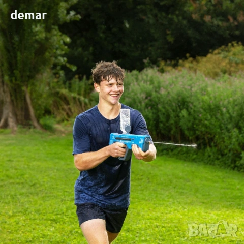 Електрически воден пистолет Aqua Blaster AB-400, акумулаторен, 600 мл, снимка 2 - Електрически играчки - 54105326