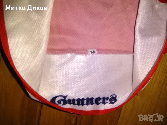 Арсенал 1999-2000 г фенска тениска №11 Марк Овермас размер М, снимка 4 - Футбол - 29266545