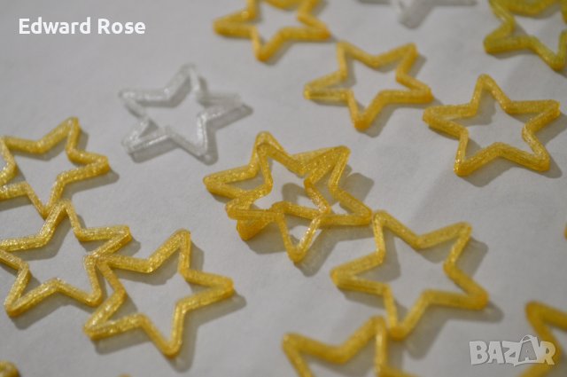 Звездички от пластмаса, снимка 6 - Други - 37544580