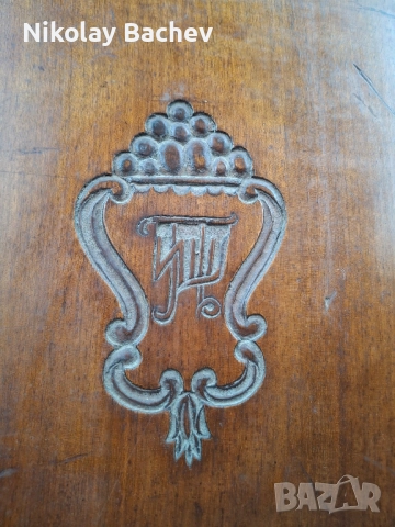 Масивно орехово легло, снимка 5 - Спални и легла - 51482585