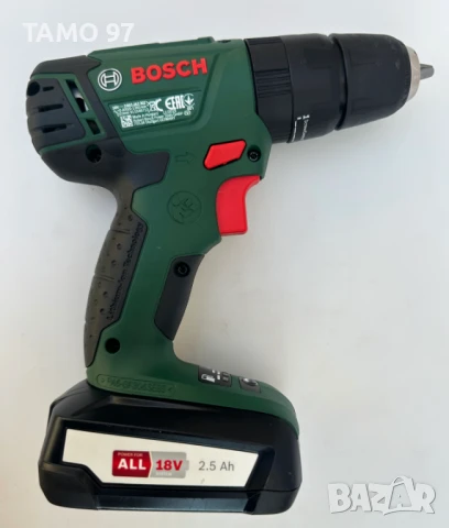 BOSCH PSB 1800 Li-2 - Ударен винтоверт 18V 2.5Ah като нов!, снимка 4 - Винтоверти - 51257002