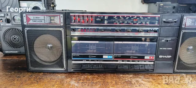 Радиокасетофон Sharp WF-372H(BK), снимка 2 - Радиокасетофони, транзистори - 50230033